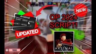 BEST Arsenal Script Roblox ESP Aimbot MORE 2024 Pastebin [upl. by Sadoc]