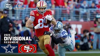 Dallas Cowboys vs San Francisco 49ers  NFL playoffs 2023  NFL Highlights Resumen en español [upl. by Eibreh121]