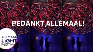 BEDANKT ALKMAAR LIGHT FESTIVAL [upl. by Aissilem176]