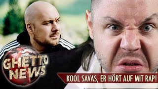 KOOL SAVAS ER HÖRT MIT RAP AUF  GHETTO NEWS [upl. by Megargee798]