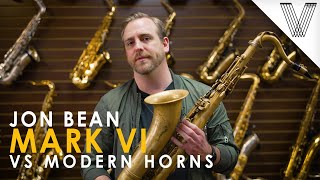 Whats the best Tenor Saxophone Early Mark VI vs 5 Modern Tenors with Jon Bean [upl. by Rossi13]