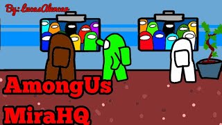 Among Us Animation MiraHQ  Flipaclip [upl. by Ylreveb]