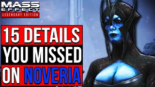 15 Details You Probably Missed on NOVERIA  Mass Effect Legendary Edition [upl. by Gassman]