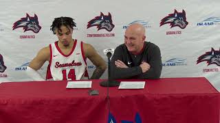 Stony Brook Mens Basketball Postgame Press Conference  Jan 6 2024 [upl. by Hafeetal335]