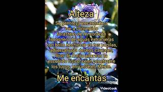 Alteza amor poesia poemas reflexion paradedicar poemascortos [upl. by Nolan627]