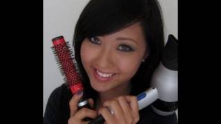 HAIR Bang Styling amp Blow Drying Tutorial [upl. by Killoran]