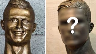 Cristiano Ronaldo’s NASTY Sculpture Gets A Do Over Is it Any Better [upl. by Meara]