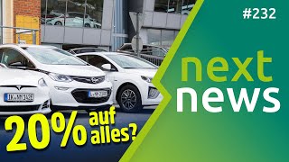 nextnews Tesla halbiert Kosten MarktTrends Strompreisbremse VW ID3 Facelift KIA EV9 Akku [upl. by Llerahs]