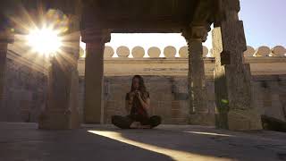 Playing my Highspirits Pocket Flute in an Indian Temple [upl. by Sisson]