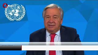 Guterres World needs peace in Gaza Lebanon Ukraine and Sudan Top Stories [upl. by Canning907]