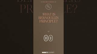 What is Bernoulli’s Principle [upl. by Secnirp942]