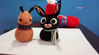 Bing e Flop con i calzini  Make Bing Bunny socks  Edizione Natale [upl. by Rubenstein659]