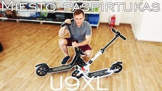 Miesto paspirtukas suaugusiems Urban U9XL [upl. by Brout]