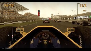 Brands Hatch  Start to 2nd with Team Lotus T100 and fail  F1 2013 [upl. by Hplodur]