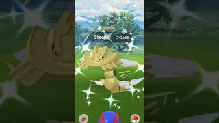 When I first time got Shiny Steelix 😳 Pokemon go [upl. by Sunil626]