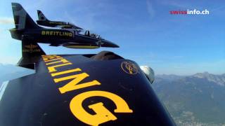 Jetman flies over the Swiss Alps [upl. by Jeanine698]