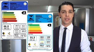 GELADEIRAS QUE CONSOMEM MUITA ENERGIA SAIBA O QUE VAI MUDAR NO SELO DO INMETRO DE CONSUMO [upl. by Pacifica473]