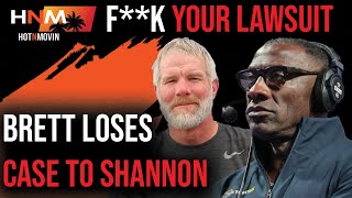 Brett Favre Takes Another L To Shannon Sharpe As Deformation Case Gets Tossed [upl. by Ynnej875]