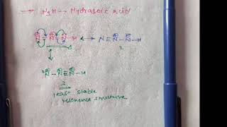 Resonance Structures of Hydrazoic acid [upl. by Melvin210]