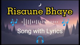 risaune bhaya official song of Sushant Kc with lyricSano sano kura ma pani timi risaune bhayaMusic [upl. by Adolph278]