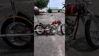 Vintage Panhead Chopper 1952 Harley [upl. by Dinsdale]