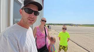 Plane Crash at West Bend WI Airport with kids on board  EAA Young Eagles Program [upl. by Hecklau192]