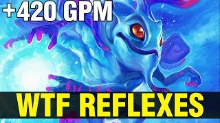 WTF REFLEXES   FUNN1K PUCK WITH 420 GPM   Dota 2 [upl. by Azarria]