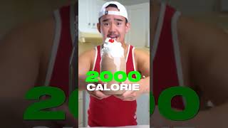 2000 Calorie PROTEIN SHAKE ft Sam Sulek amp Rich Piana damo shortsvideo ytshorts recipes [upl. by Nomyar]