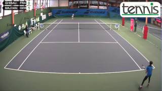 GHIBAUDO FRA  MAJDANDZIC GER  Open Super 12 Auray Tennis [upl. by Cardinal]