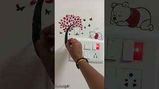 Switchboard painting painting art artist yt diy youtubeshorts youtube viralshorts minivlog [upl. by Janik514]