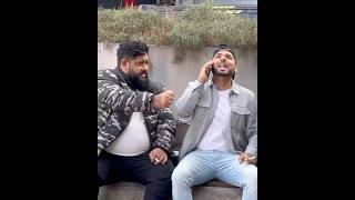 Sharing his cigarettes😁funny comedy shorts [upl. by Naesad]