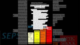 Hemodynamic parameters in septic shock [upl. by Ihcalam]