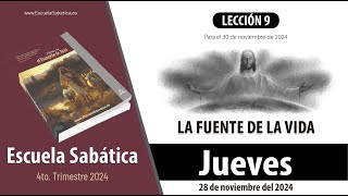 Escuela Sabática  Jueves 28 de noviembre del 2024  Lección Alumnos [upl. by Latnahc]