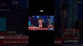 MSNBC Reporter Shocked at Elon Musks Meme LOL funnyvideos funny elonmusk msnbc [upl. by Mikeb]