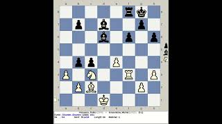 Atanasov Petko vs Krasenkow Michal  Shumen Chess 1988 Bulgaria [upl. by Acceb]