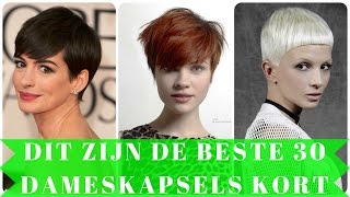 Dit zijn de beste 30 dameskapsels kort [upl. by Carri355]