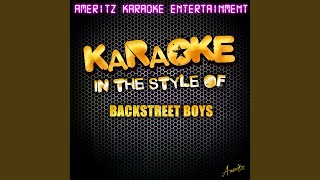 Christmas Time In the Style of Backstreet Boys Karaoke Version [upl. by Nyladnewg]