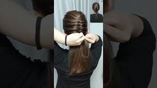 Braid hairstyles for short hair 🌸🌸 Stylish hairstyle hairstyle for girls 🌸 [upl. by Rabassa]