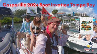 Gasparilla 2024 Boat Invasion [upl. by Merri]