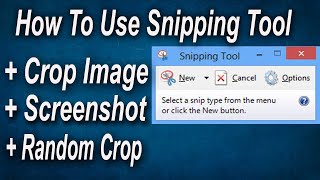 How To Use Snipping Tool In Windows 10 [upl. by Shippee561]