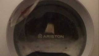 Ariston AQSD129  Washing Slippers on WOOL wash 40    part I [upl. by Anselm810]