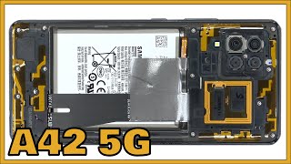 Samsung Galaxy A42 5G Disassembly Teardown Repair Video Review [upl. by Anelav328]