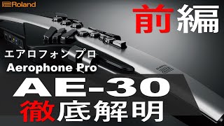 【先行レビュー】Roland  Aerophone Pro （AE30）徹底解明前編【エアロフォンプロ】 [upl. by Svoboda]