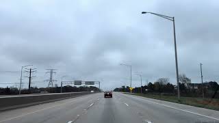 I80 East New Lenox l IL to Gary Indiana 4k [upl. by Nangem]