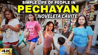 Never Seen Real Life Scenes in PECHAYAN Noveleta Cavite Philippines 4K [upl. by Meeks]