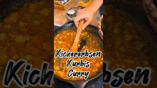 KürbisKichererbsen Curry indischerezepte curry herbst [upl. by Kinsler]