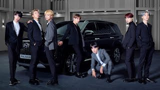 Hyundai unveils 2020 PALISADE with BTS  LA Auto Show 2018 [upl. by Anifesoj]