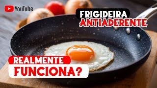 Frigideira antiaderente sem óleo funciona [upl. by Anilos]