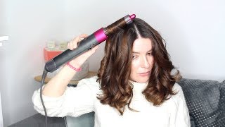 Dyson Airwrap Styler  How To Use it Does it Work Is it Worth it [upl. by Mikel714]