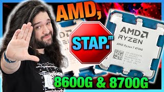 We Found Problems AMD Ryzen 5 8600G amp R7 8700G APU Benchmarks amp Review [upl. by Gallard]